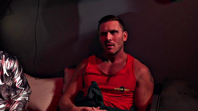 A blonde British babe with tattoos take on a huge cock in reverse cowgirl & doggystyle