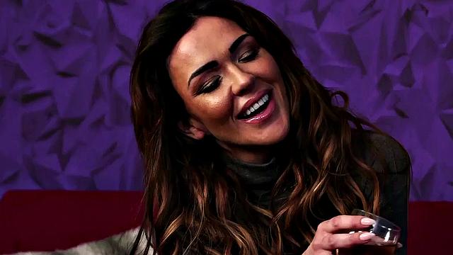 British voyeur MILF teases wanking BF and watches him cum