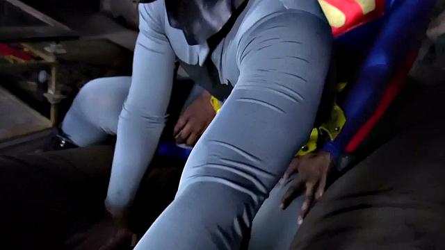 Gay IR cosplay couple enjoys anal sex on the couch