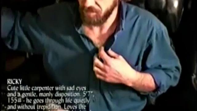 Ricky is a construction worker. Those deep, mysterious eyes accent his smiling face. Like many guys that work in construction, he's naturally muscular.