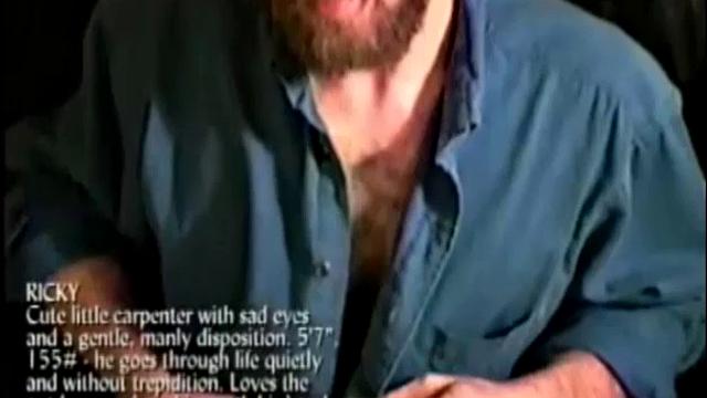 Ricky is a construction worker. Those deep, mysterious eyes accent his smiling face. Like many guys that work in construction, he's naturally muscular.