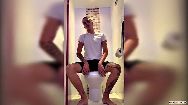 Slim Hector White Plays with His Hole