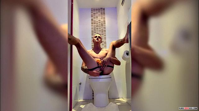Slim Hector White Plays with His Hole