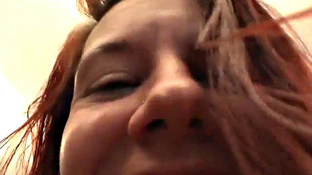 Cock sucking slut takes dick