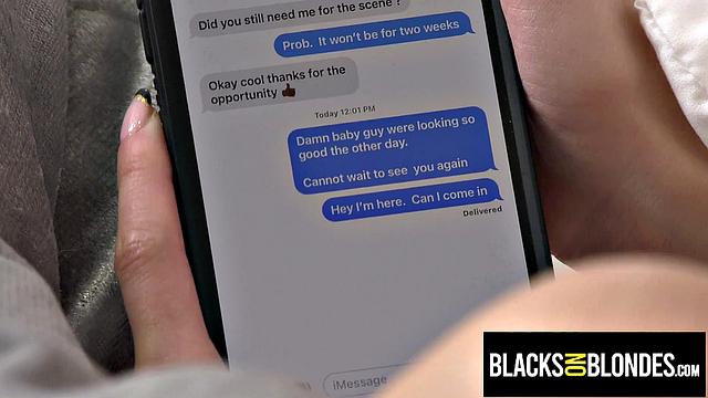 Petite Blonde Lola Fae Double Teamed After Cheating - BlacksOnBlondes