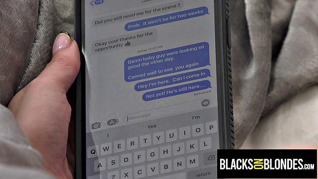 Petite Blonde Lola Fae Double Teamed After Cheating - BlacksOnBlondes