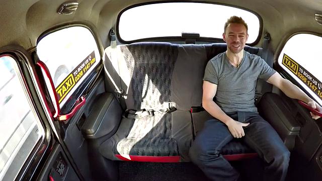 Watch this tattooed blonde taxi driver get her tight pussy drilled by her horny passenger