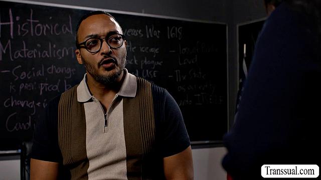 Giving my teacher a blowjob to pass my grade