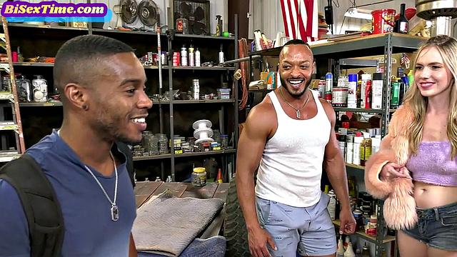 Horny sluts in bisex 3some compilation