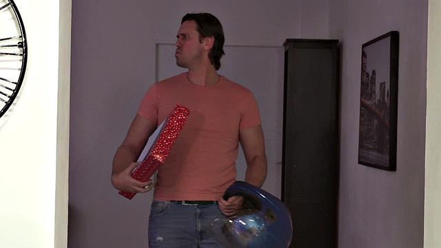 Special delivery inside Caroline's!