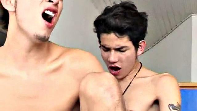 Retro stud doggy his horny BF