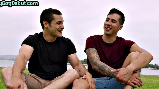 Barebacked debut stud by top stud with hairy chests