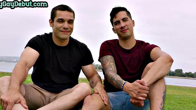 Barebacked debut stud by top stud with hairy chests