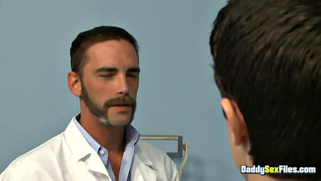 Cock Crazed In The Doc's Office - Joe Parker, Mike Chambrrs, Austin Ryan, Devin Moss, Sailor