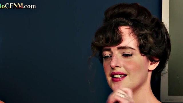 CFNM British babes give group handjob to lucky guy