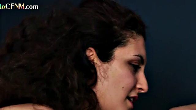 CFNM British babes give group handjob to lucky guy