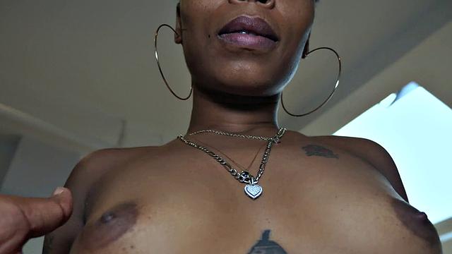 Headbandit with fine tip loves throating big BBC king kreme