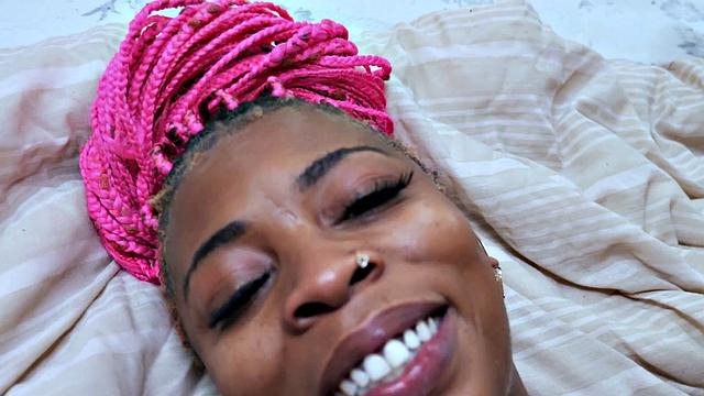 Headbandit with fine tip loves throating big BBC king kreme