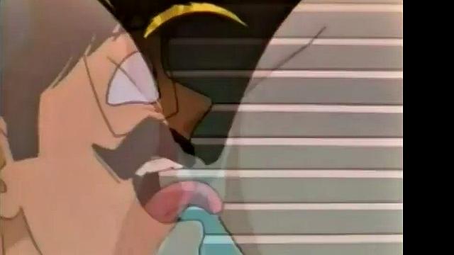 Одержимый доктор в хентай рвётся к мокрой киске