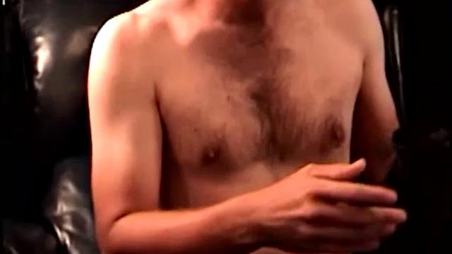 Cute as a button and straight as can be, Mike makes it real clear he doesn't want any "funny stuff" during his solo jack off shoot. He'll just about any kind of work tos urvive, but calls himself a construction worker.