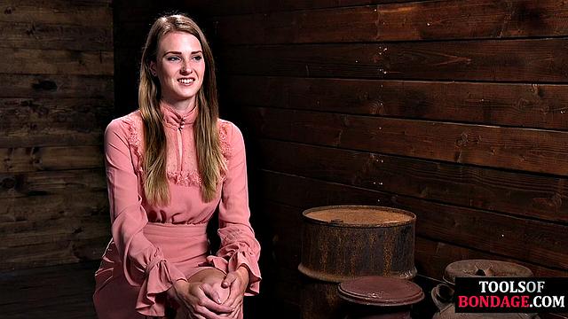 Obedient masked babe gets whipped by CMNF master