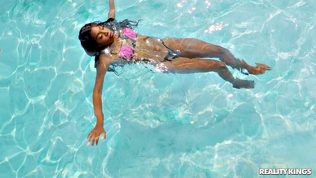 Out of the Pool, Onto a Dick