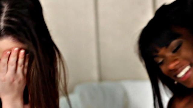 GenLez - Ana Foxxx and Tessa Lane Interracial