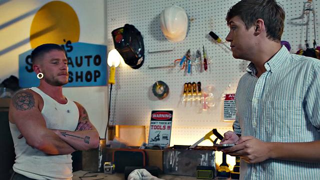 DISRUPTIVEFILMS Bratty Twink Taught Life Lessons From Hardened Mechanic - Jack Bailey, Colt Spence