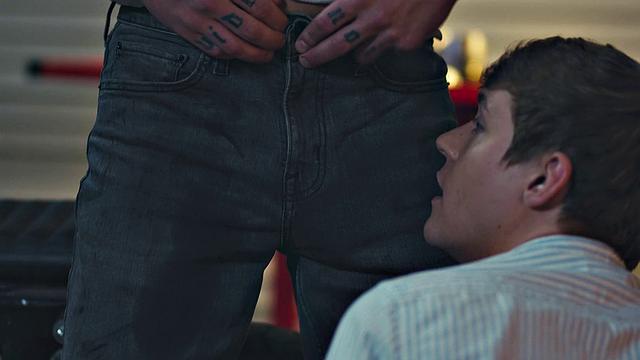 DISRUPTIVEFILMS Bratty Twink Taught Life Lessons From Hardened Mechanic - Jack Bailey, Colt Spence