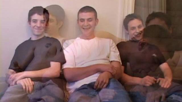 These three guys hook up for a hot threesome. They each get a taste of the other's cock, before Rick Waters ends up getting spit roasted by Mason Nite and Gunner Raines. Gunner is the first to finish.