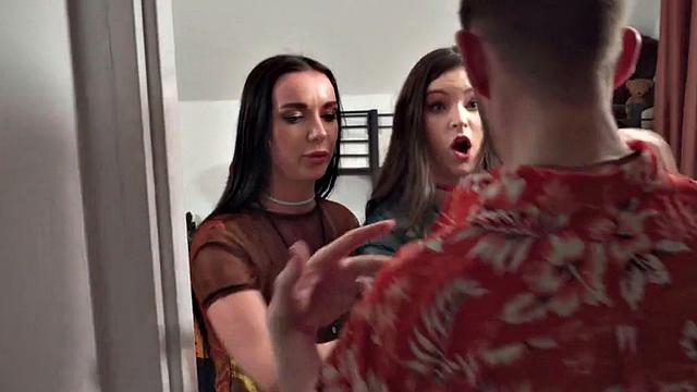 Hotel guests pounded in 3some