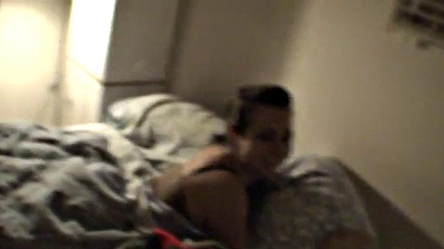 Holly West sucks and wanks dick in POV