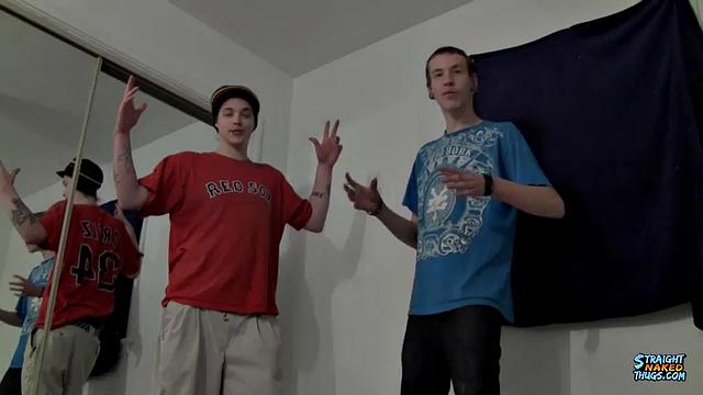 Jerking Buddies Wet With Piss - York Reid & Jake Reid