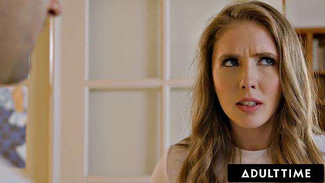 ADULT TIME - Shocked Naturally Stacked Lena Paul Discovers Her Massage Appointment Is Her Ex