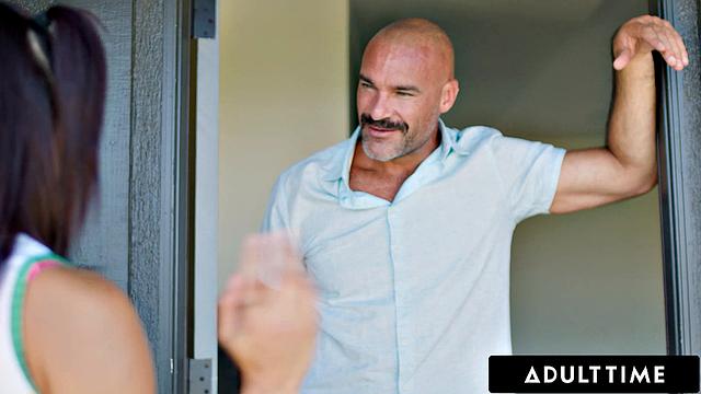 ADULT TIME - Cheerleader Alexis Tae Offers Her Ass To Stepdad While Waiting For Boyfriend