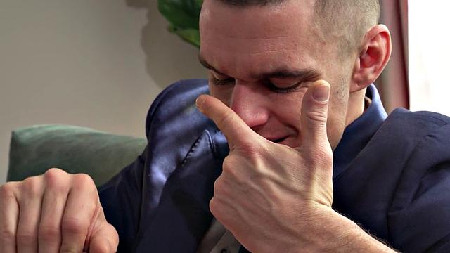 Inked babe in lingerie spanked and banged by BF