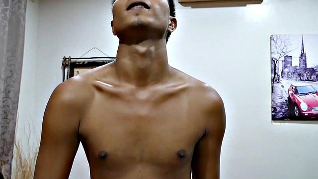 This horny Asian boy has some of the hottest soles you ever see. Watch Josh slide his shoes off, inhale the sweet foot aroma, and caress his boy feet as he gets turned on.