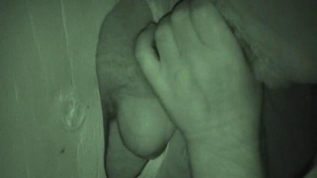 Most of the time, guys hitting the glory hole are into blowing their load fast and then they're out of there. Auntie Bob got a quick glimpse of him, on his way into the public rest room.