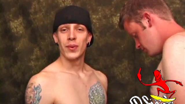 Nate Ritchie and Shane are quick to undress and even quicker to give each other head. The boys exchange blowjobs, before Shane shoves his hard cock deep into Shane's firm ass.