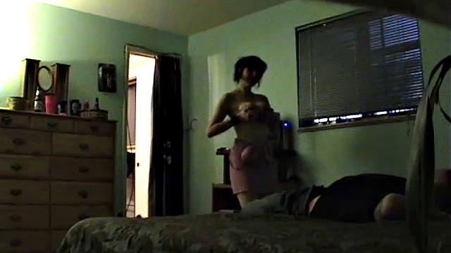 Busty slut seduces plumber