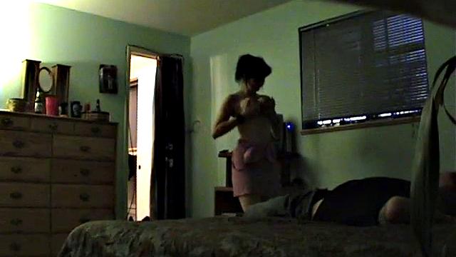 Busty slut seduces plumber