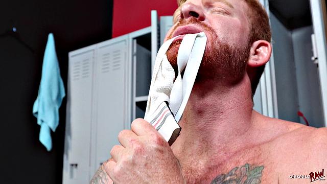Caught Jerking In The Locker Room - Jackson Cooper &amp;amp; Bennett Anthony