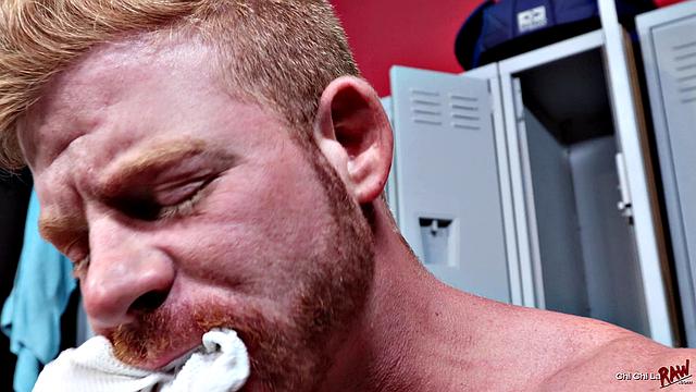 Caught Jerking In The Locker Room - Jackson Cooper &amp;amp; Bennett Anthony
