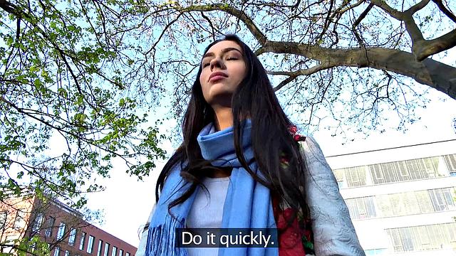 Public Sex with a Lost Russian