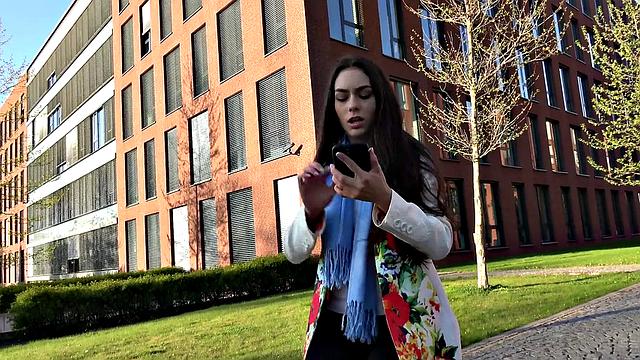 Public Sex with a Lost Russian