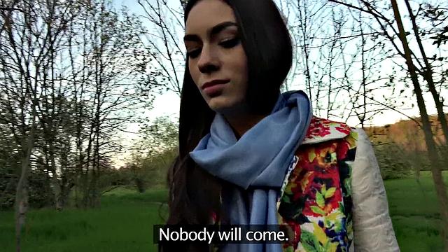 Public Sex with a Lost Russian