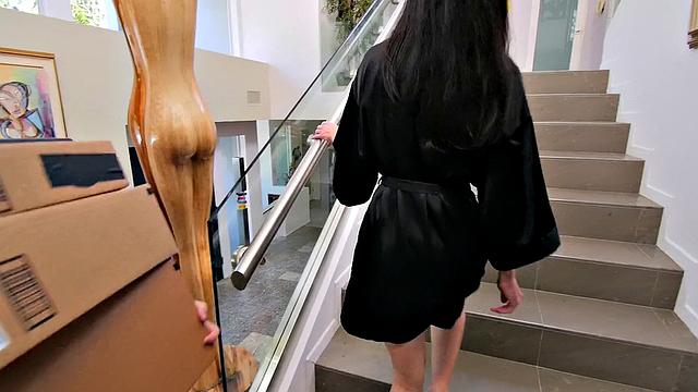 Young and athletic chick knows how to deliver a hot and wet pussy