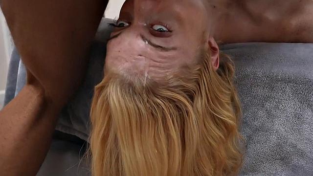 Teen mouth fucked in drooling throating after casting