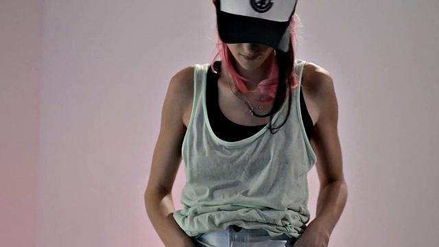 Gina Gets Frisky with Her Toy