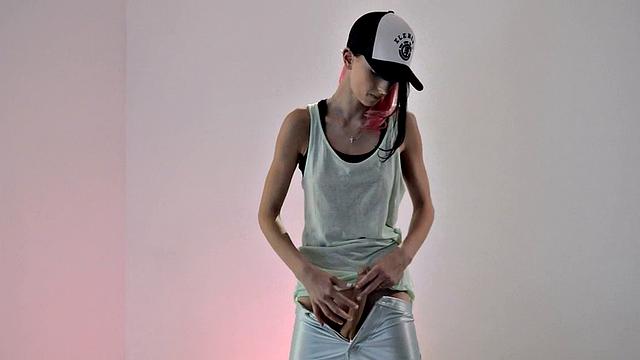 Gina Gets Frisky with Her Toy